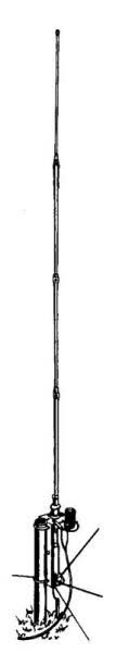 Vertical Antenna, 10m-80m, 18ft N683