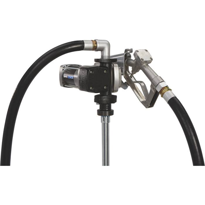 Heavy-Duty Fuel Transfer Pump, 20 GPM, 12 Volt DC, Manual Nozzle T20384