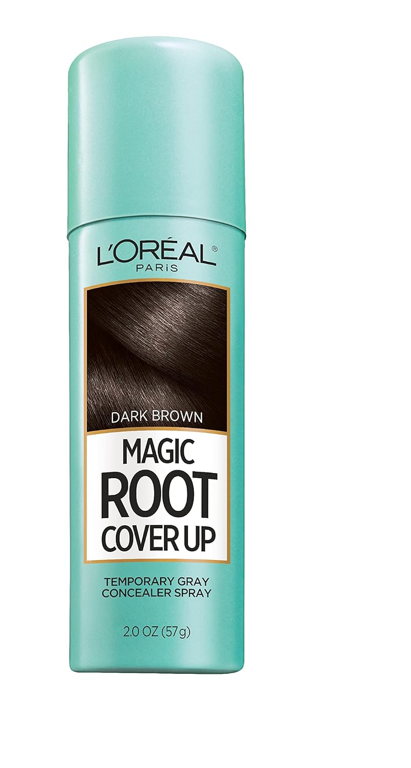Light Brown and Dark Brown 2 oz. Gray Concealer Spray Bundle Y45261