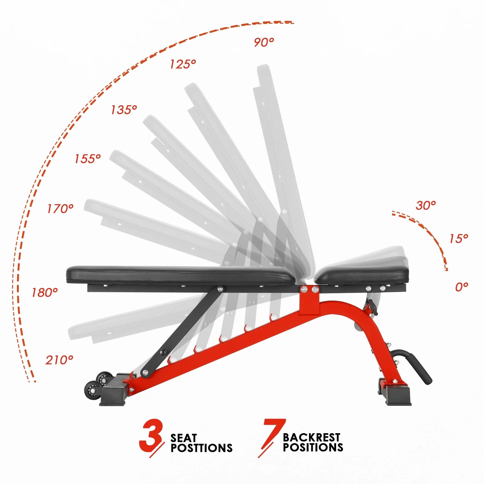 2000lbs Squat Rack with Weight Bench Combo V90134