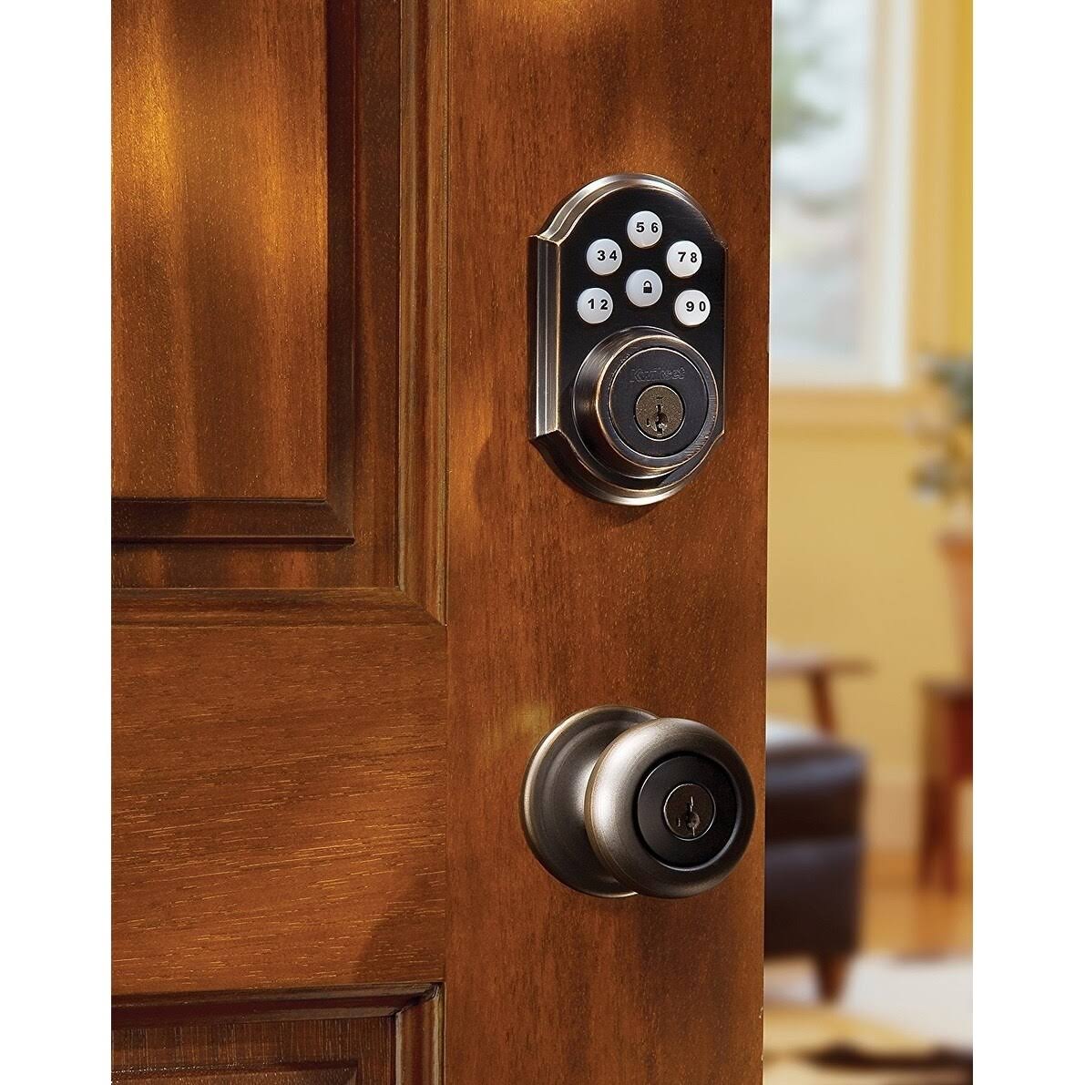 Bronze Electronic Touchpad Deadbolt N433