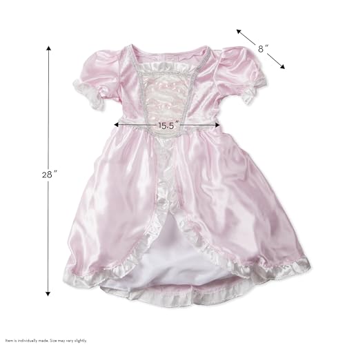 3 pcs Pink Gown Tiara Wand Costume Set X318