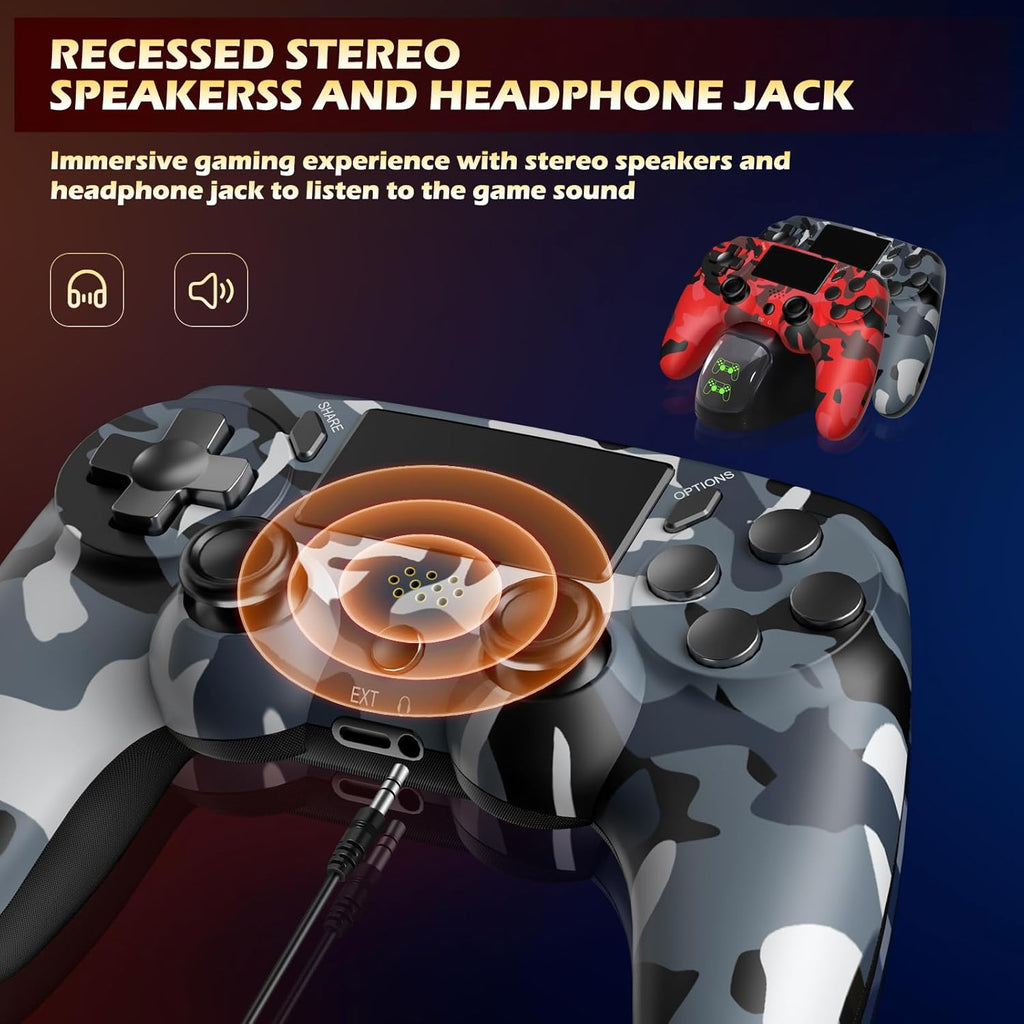 2 Pack Wireless Controller for PS4 J510