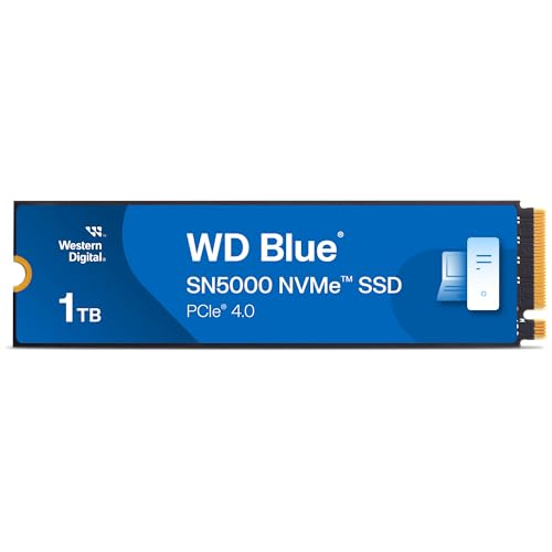 500GB WD Blue SN580 NVMe Internal Solid State Drive SSD - Gen4 x4 PCIe 16Gb/s, M.2 2280 K21242