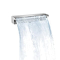 Stainless Steel Rectangular Pool Waterfall Spillway 17.7 Inch H51125