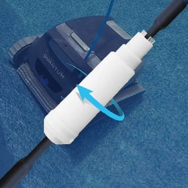 Quantum Automatic Robotic Pool Cleaner with Extra-Large Filter Basket B6425