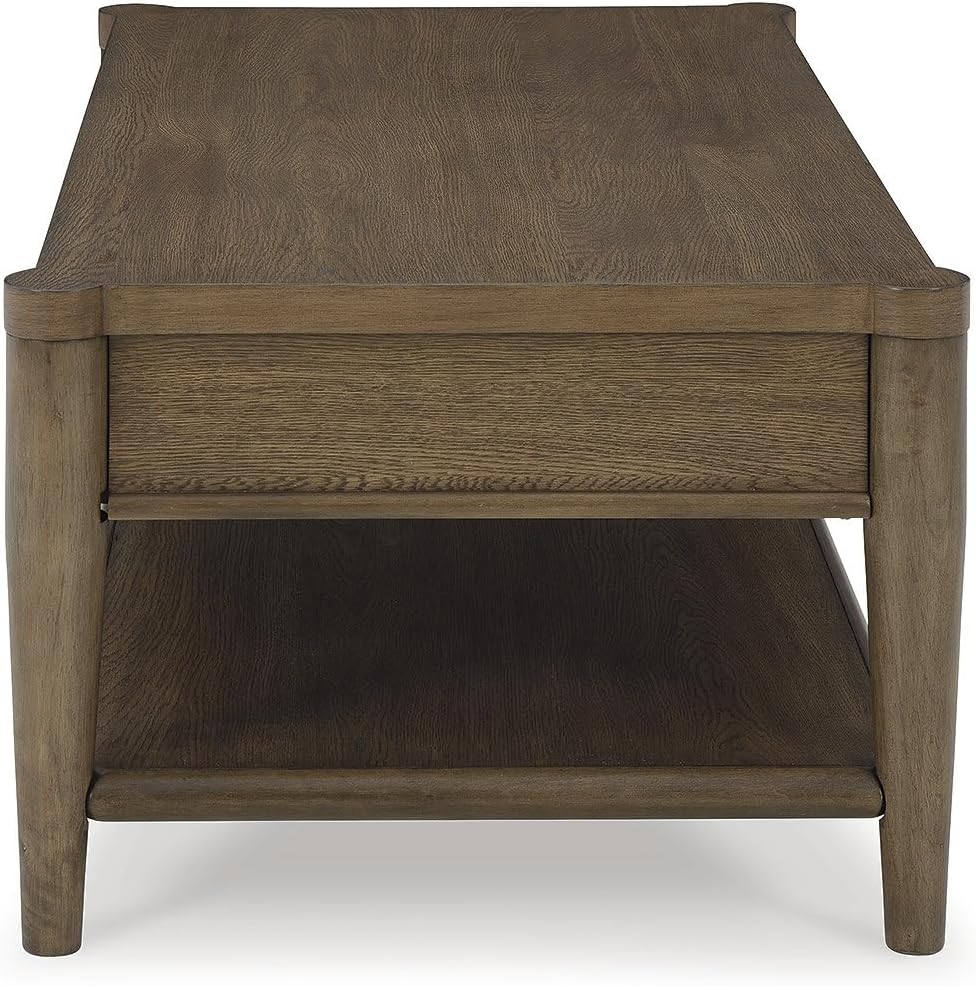 Dark Brown Coffee Table Z388