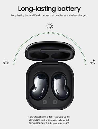 Mystic Black True Wireless Earbuds with Active Noise Cancelling W60109