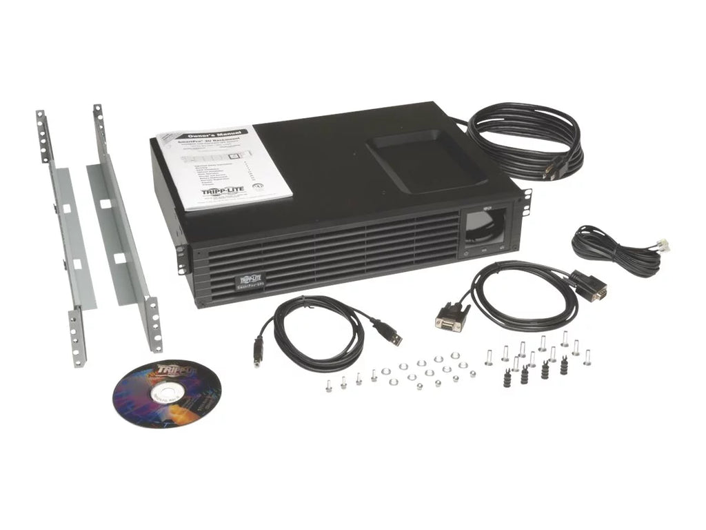 1000VA 700 Watts 6 Outlets 2U Rackmount UPS D124