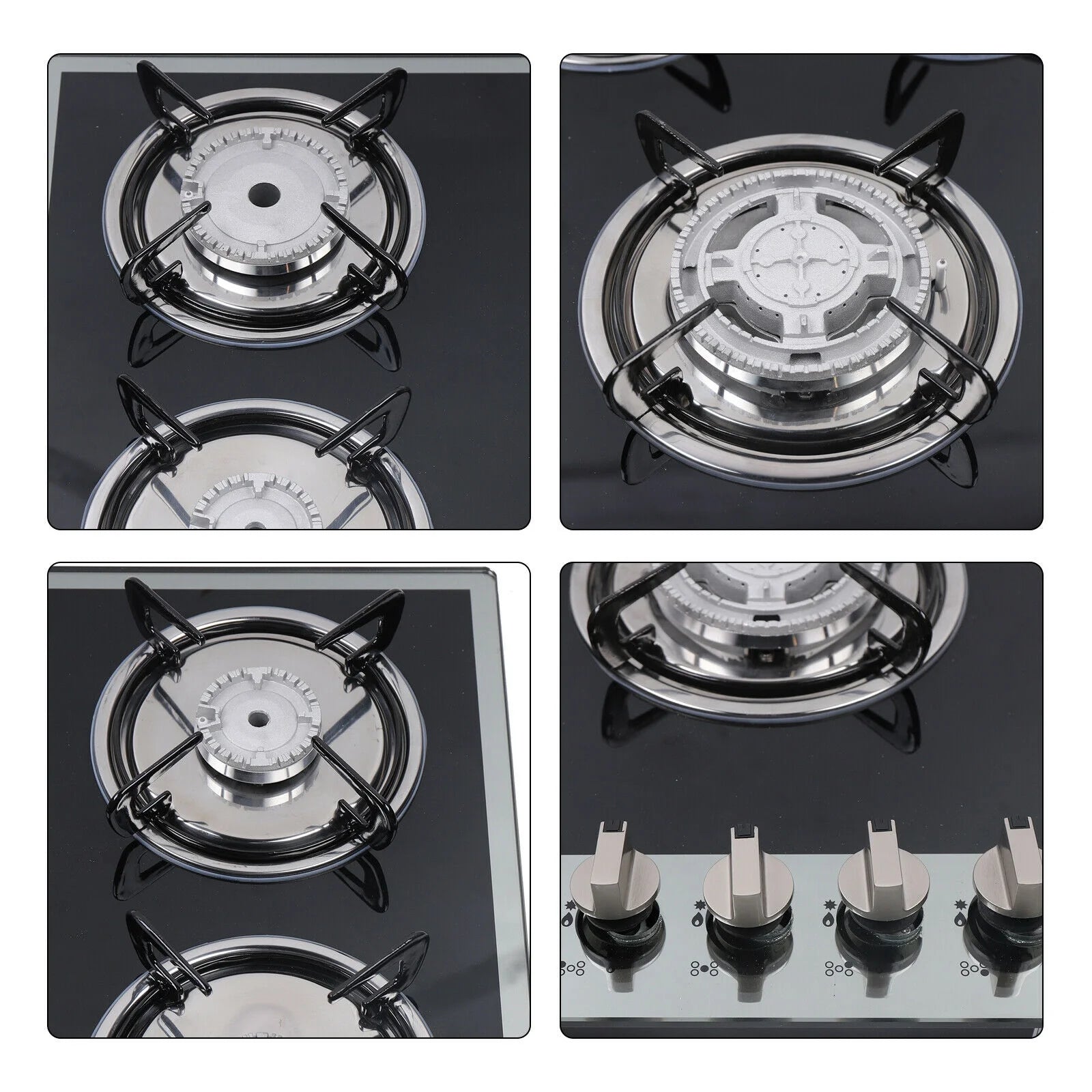 30" 5 Burner Gas Cooktop with Tempered Glass R41714