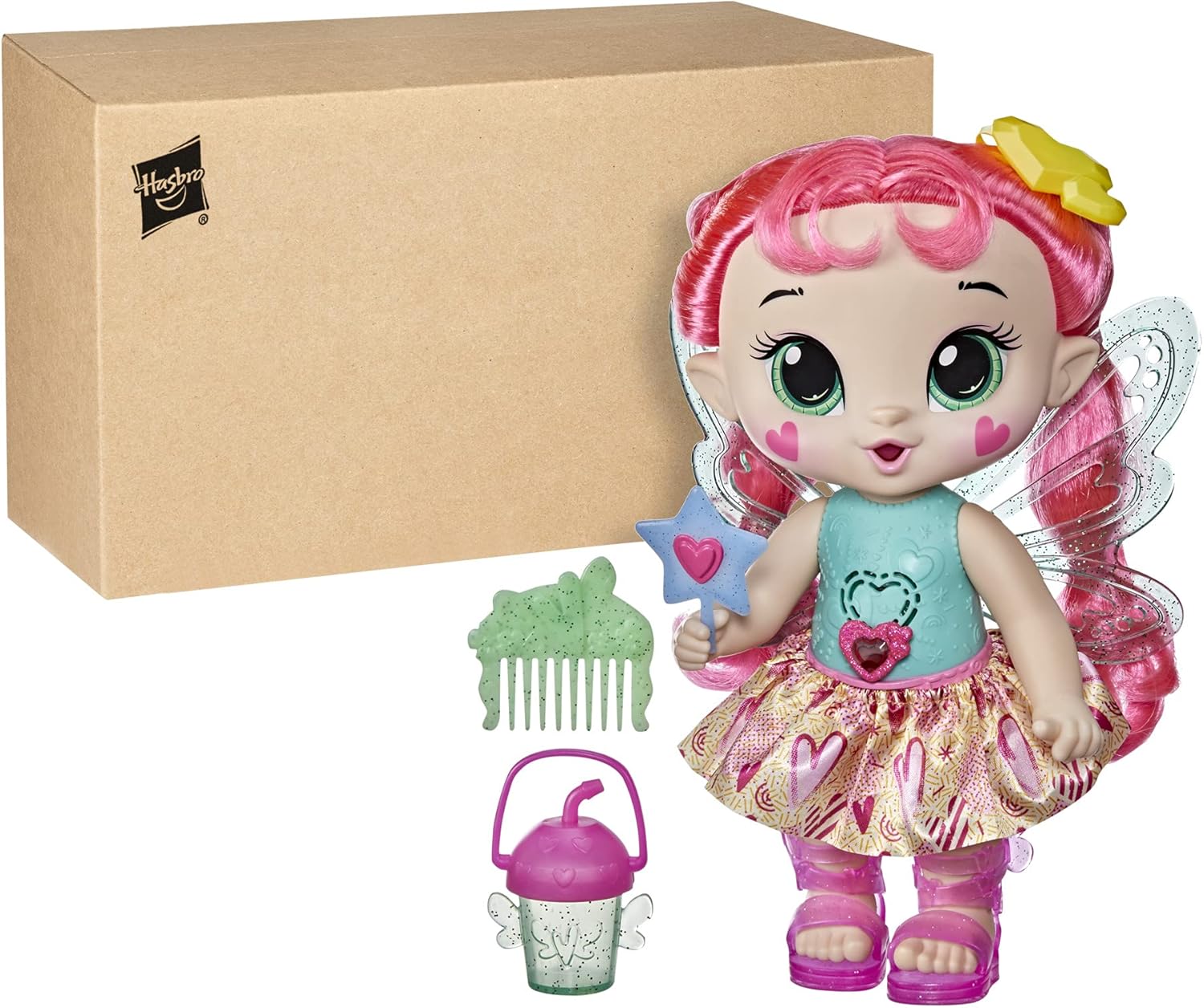 Interactive 10.5-inch Pixie Doll with 20 Sounds Y909
