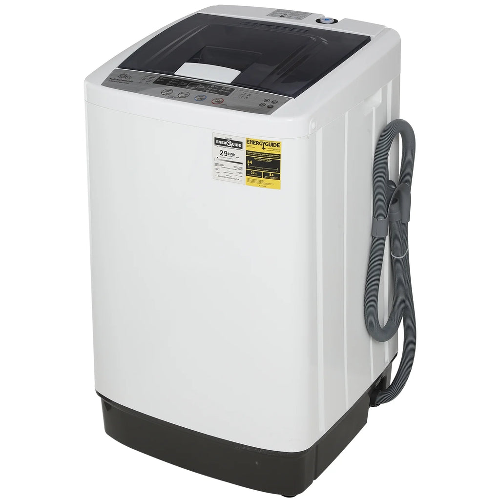 17.8 lb. Capacity Portable Washer and Dryer Combo with Clear Lid T73703