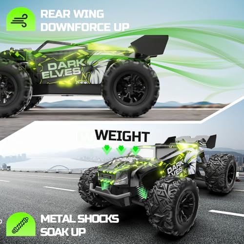 1:18 RC Monster Truck with 2 Batteries W92613