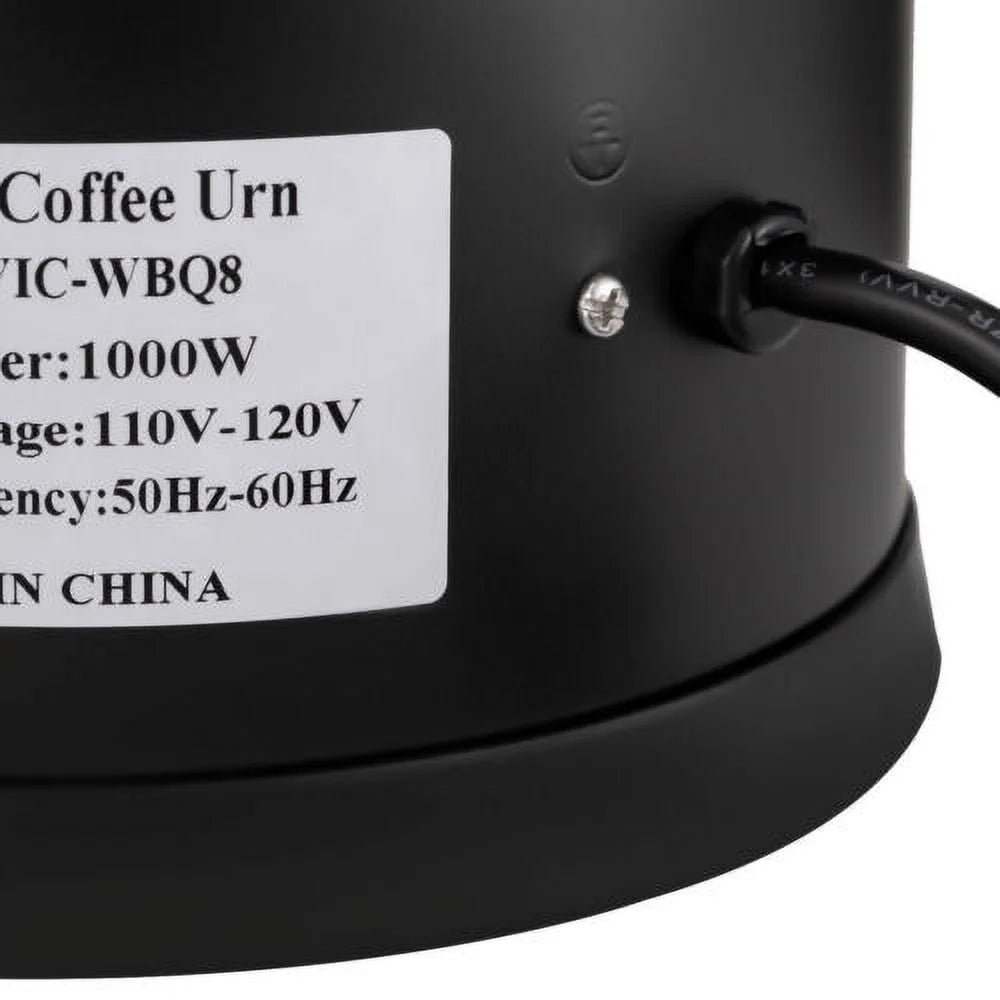 8L/270Oz Stainless Steel Electric Coffee Urn W81869