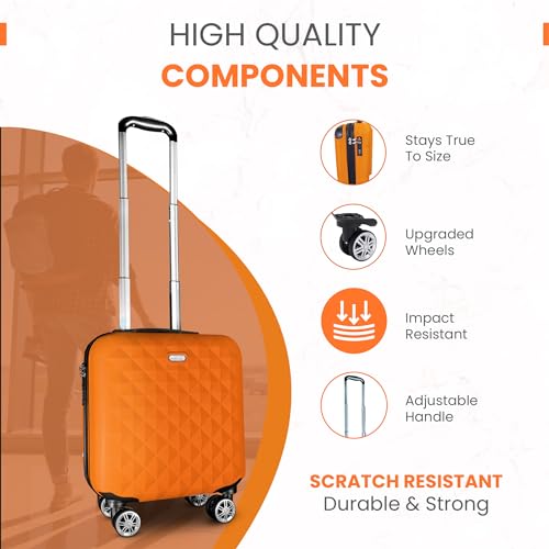 Hard Shell Carry-On Suitcase with TSA Lock C473430