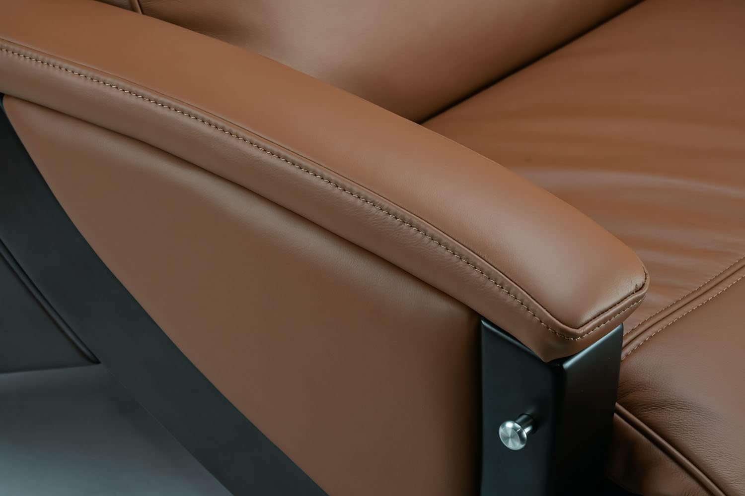 Tan Leather Zero Gravity Recliner G4830