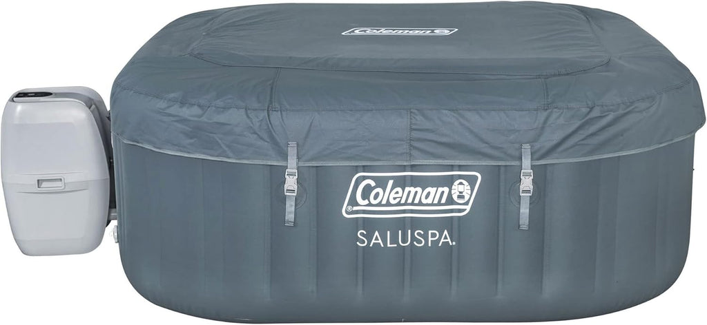 Gray Inflatable Square Hot Tub F330542
