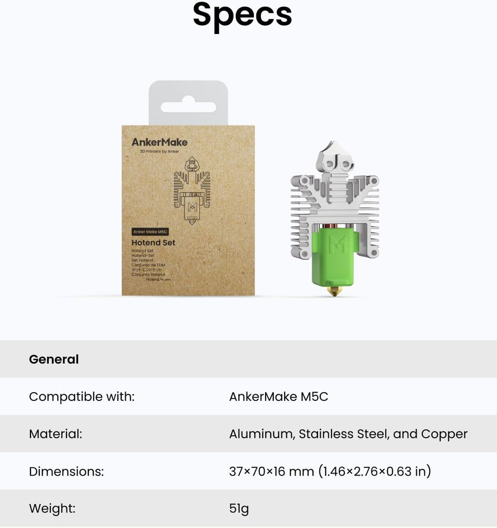 3D Printer and PLA+ Filament and Accessory Set U7445