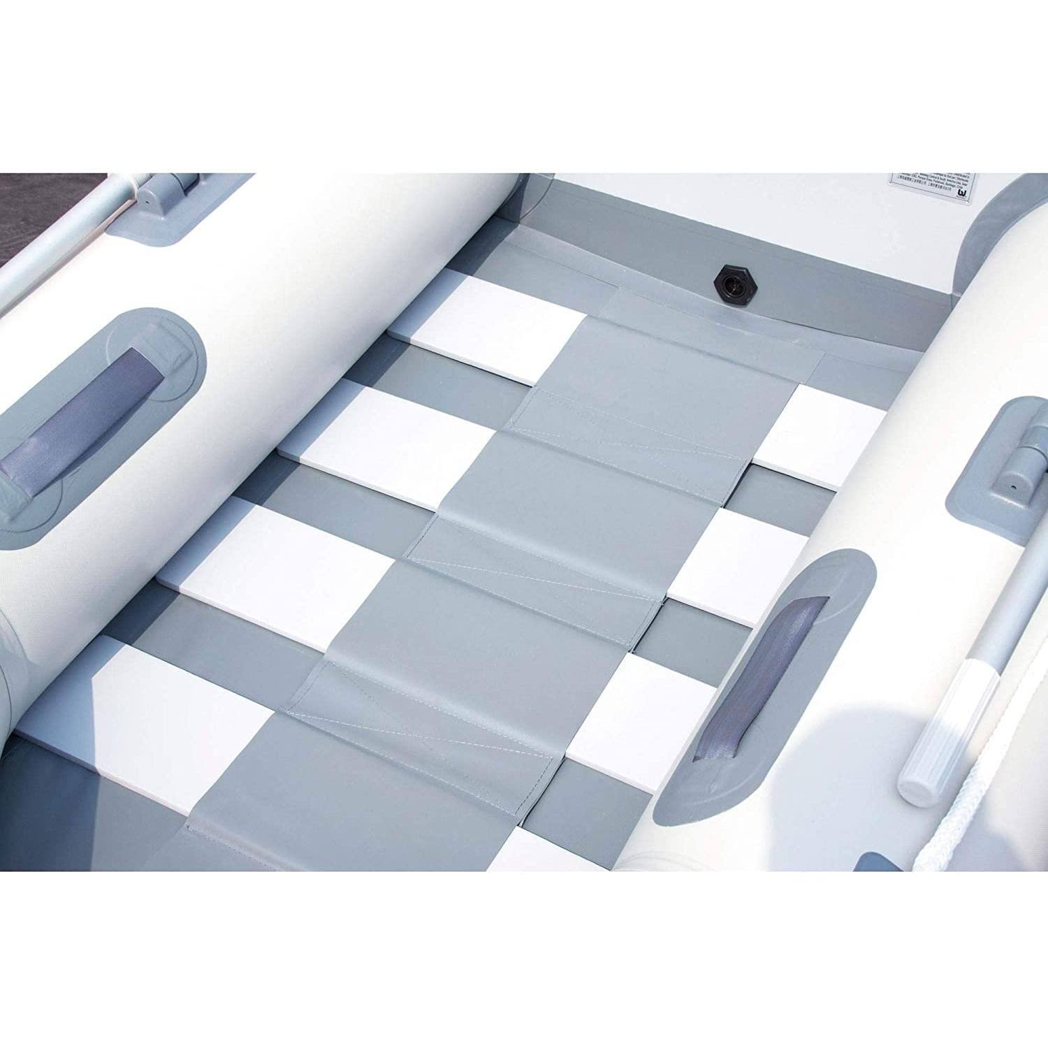 Inflatable 2 Person Boat Set with Oars & Pump G9872