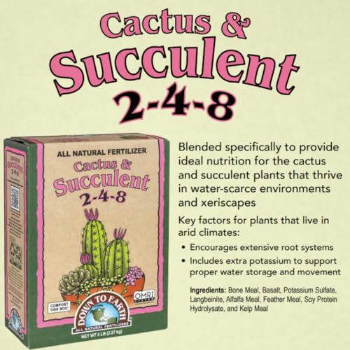 All Natural Cactus & Succulent Fertilizer, 1 Pound C285