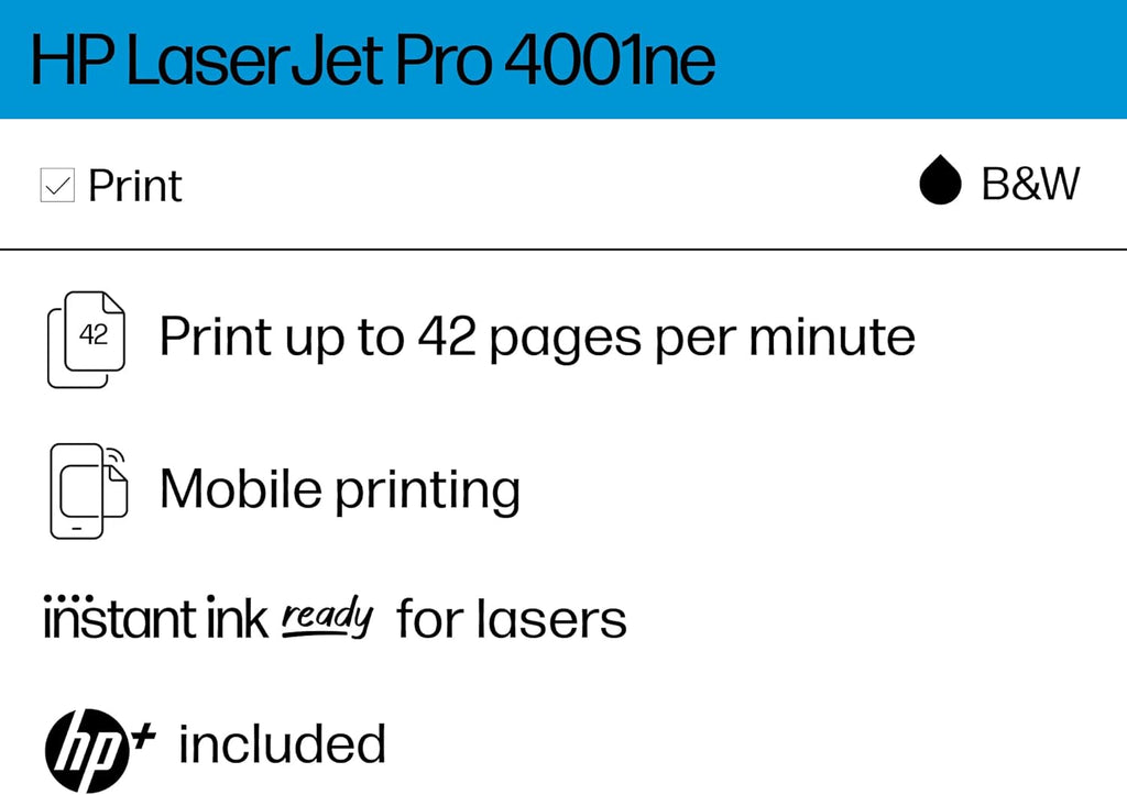 Black & White Printer E353397