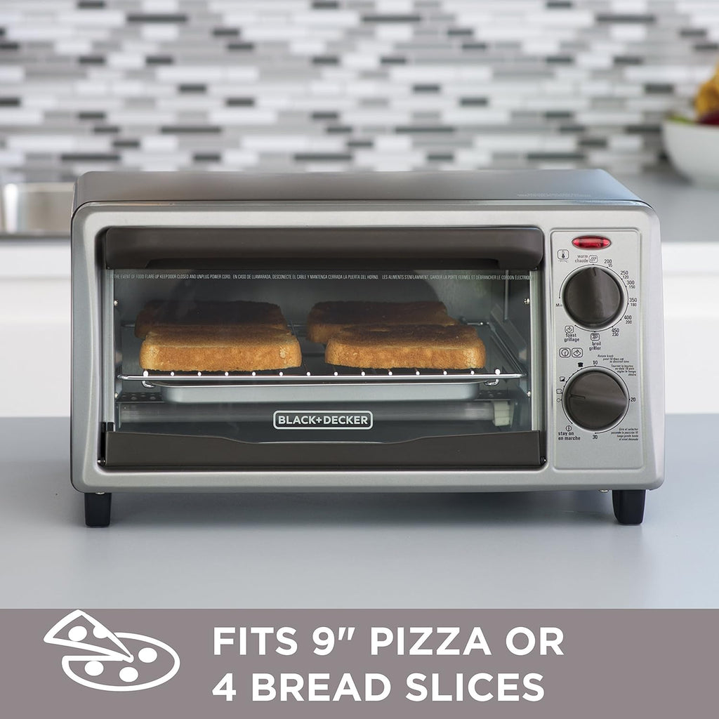 4-Slice Stainless Steel Toaster Oven N538