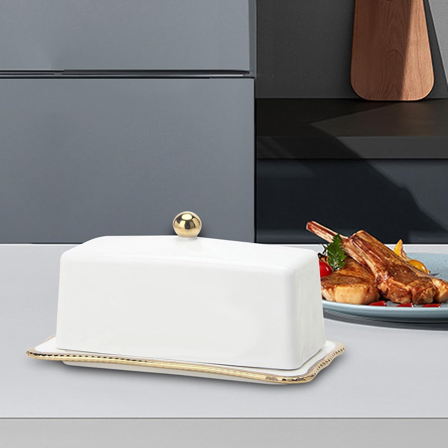 Ceramic Butter Dish Butter Holder C774