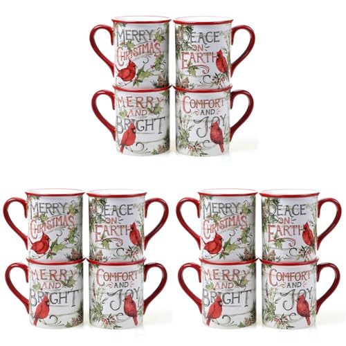 16 oz Ceramic Mugs Set of 4 K75163