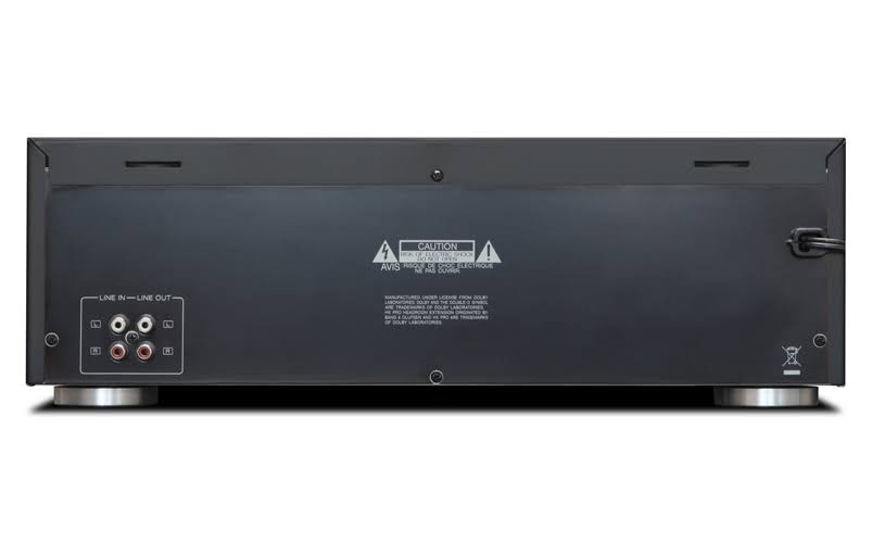 Black Dual Cassette Deck K7676