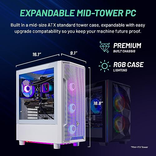 Ryzen 7 7700X RTX 4070 Super 12GB 1TB SSD 32GB DDR5 RAM Gaming PC Desktop R4946