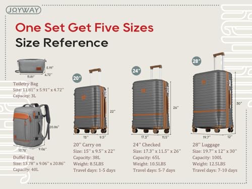 Expandable Carry on Luggage Suitcase with Spinner Wheels Q1226
