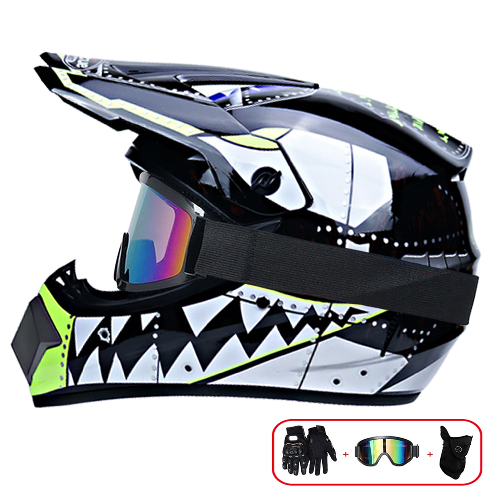 Full Face Motorcycle Crash Helmet Z5540