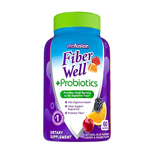 60 Count Fiber Well Probiotics Gummies J7010