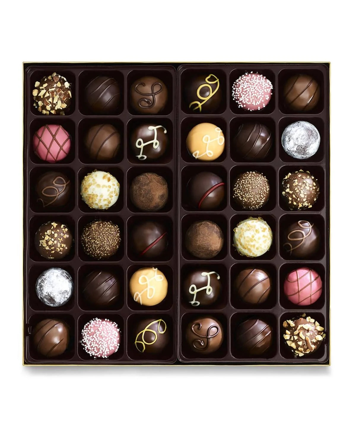 36 Pieces Assorted Chocolate Truffles Gift Box P135