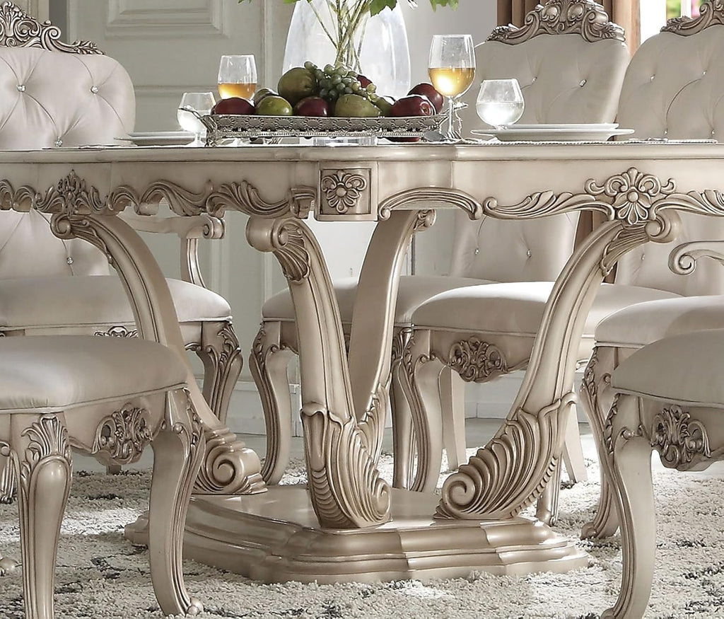 9-Piece Dining Set with Extendable Table, 6 Side Chairs and 2 Arm Chairs X123943