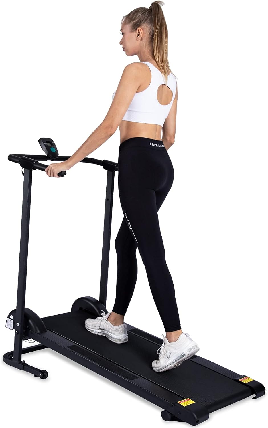 Manual Treadmill Non Electric with 10° Incline Small Foldable J9202
