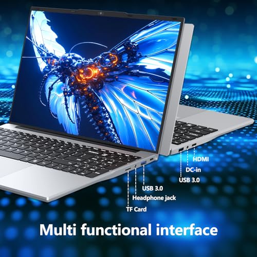 15.6 Inch Gaming Laptop, 16GB RAM 1TB SSD N95 Processor FHD IPS 1920 x 1080 T894122