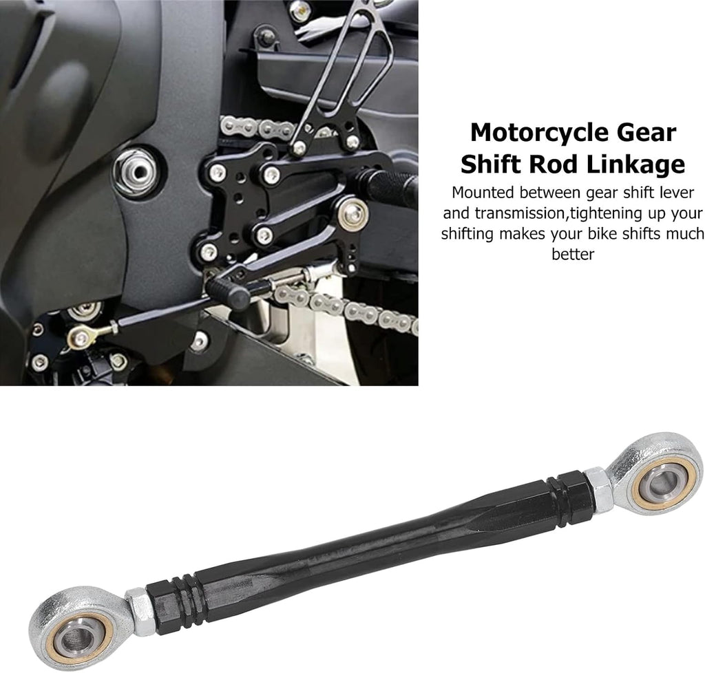 100mm CNC Aluminum Alloy Motorcycle Gear Shift Shifter Rod Linkage B6054