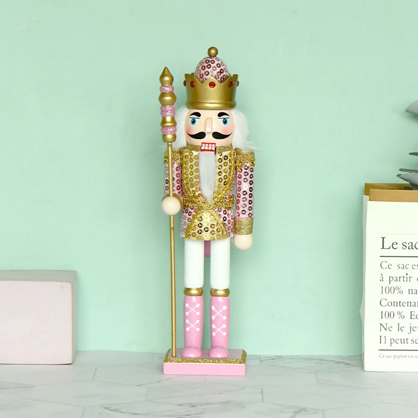King Nutcracker Soldier Ornament Doll L565