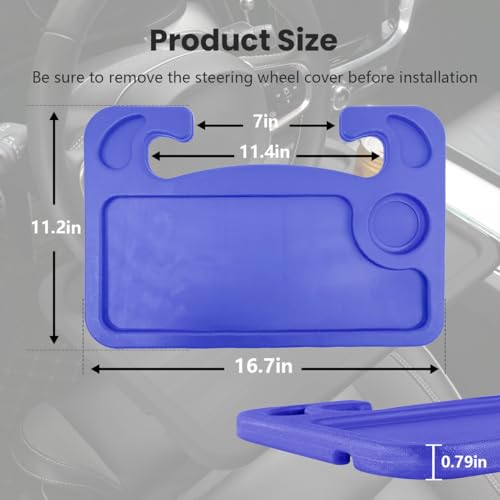 Blue Car Steering Wheel Desk K2298