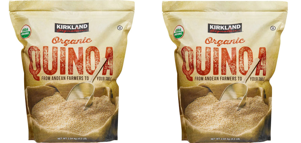Organic Quinoa, Resealable Bag 4.5 lbs (2 PACK) Q5132