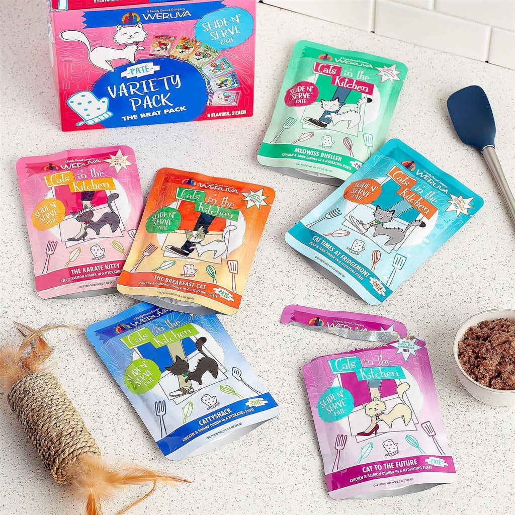 Variety Cat Food Pouches O25214