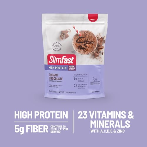 Vanilla Cream High Protein Meal Replacement Powder, 26 Servings, 1.53 Pounds K892131
