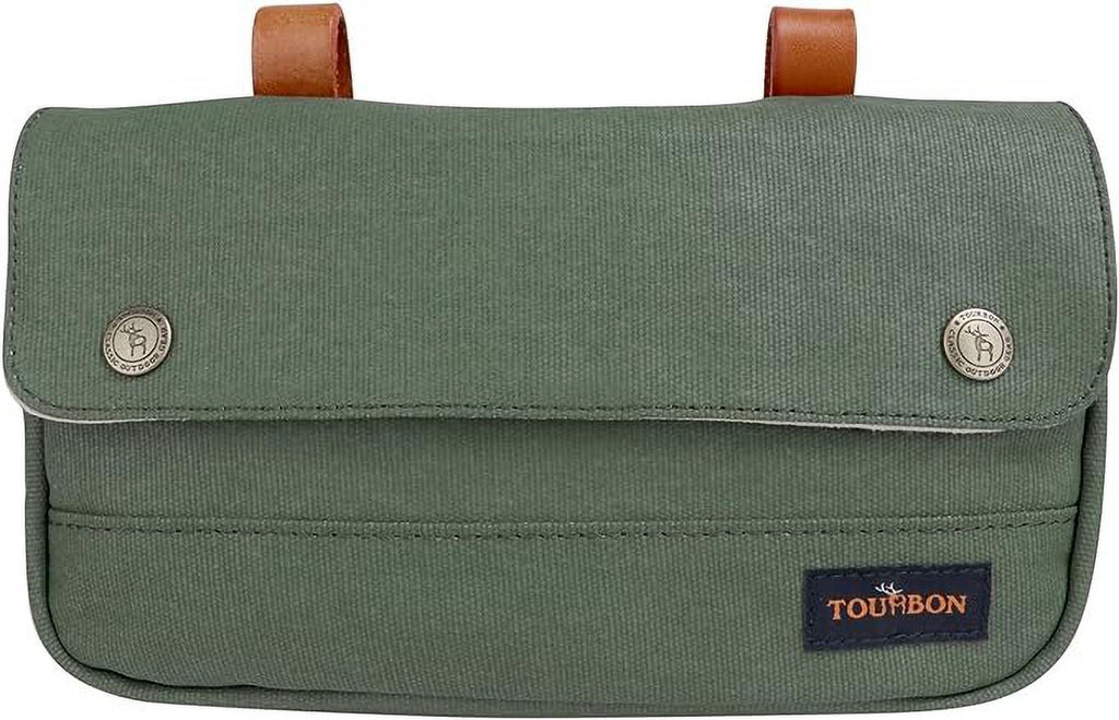 Vintage Canvas Bike Panniers Bicycle Handlebar Bag Q852590