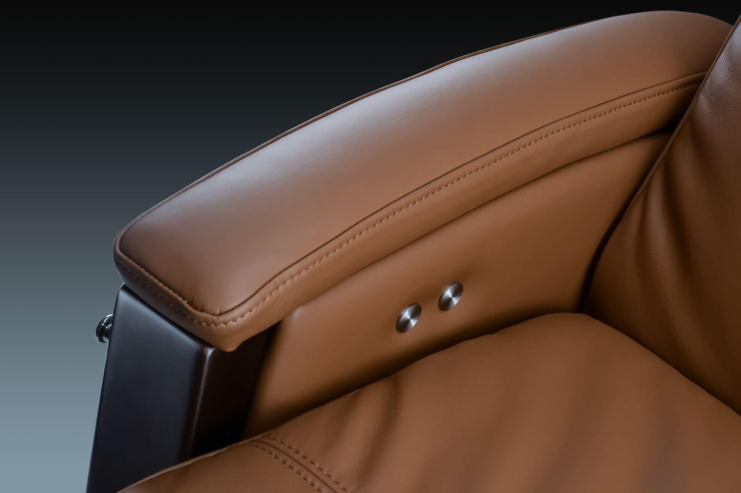 Tan Leather Zero Gravity Recliner G4830