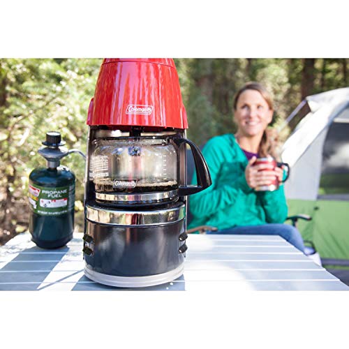 Coleman Propane Coffee Maker, 4500 BTUs, 10 Cups U30323