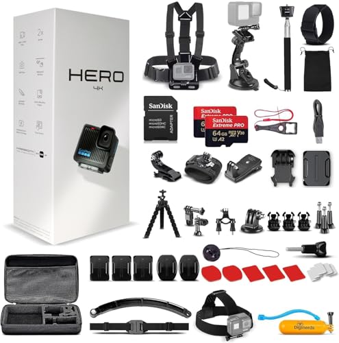 Compact Waterproof Action Camera with 4K Ultra HD Video K68431