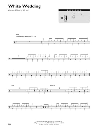 250 Easy-to-Use Drum Charts W7882