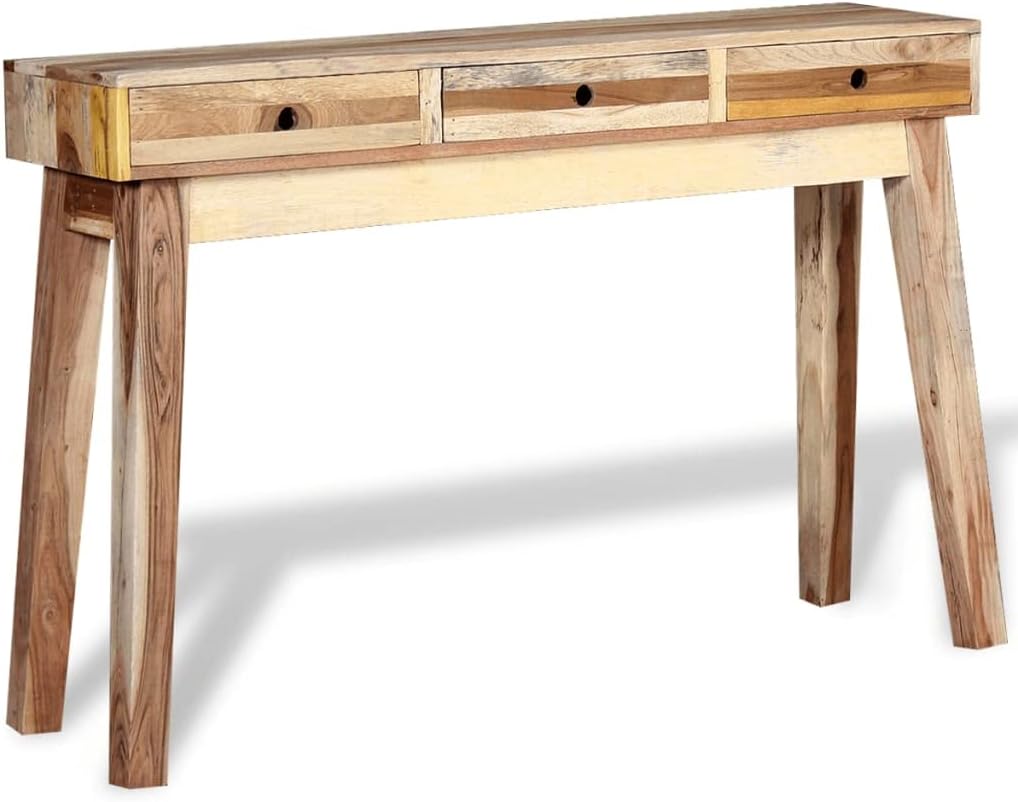 Solid Reclaimed Wood Console Table W484