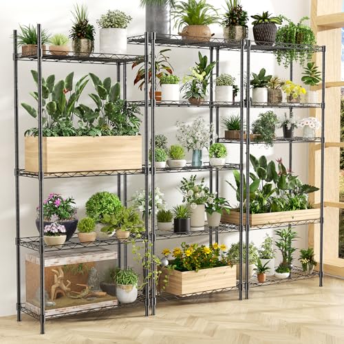 5-Tier Adjustable Metal Wire Shelving Unit Q736